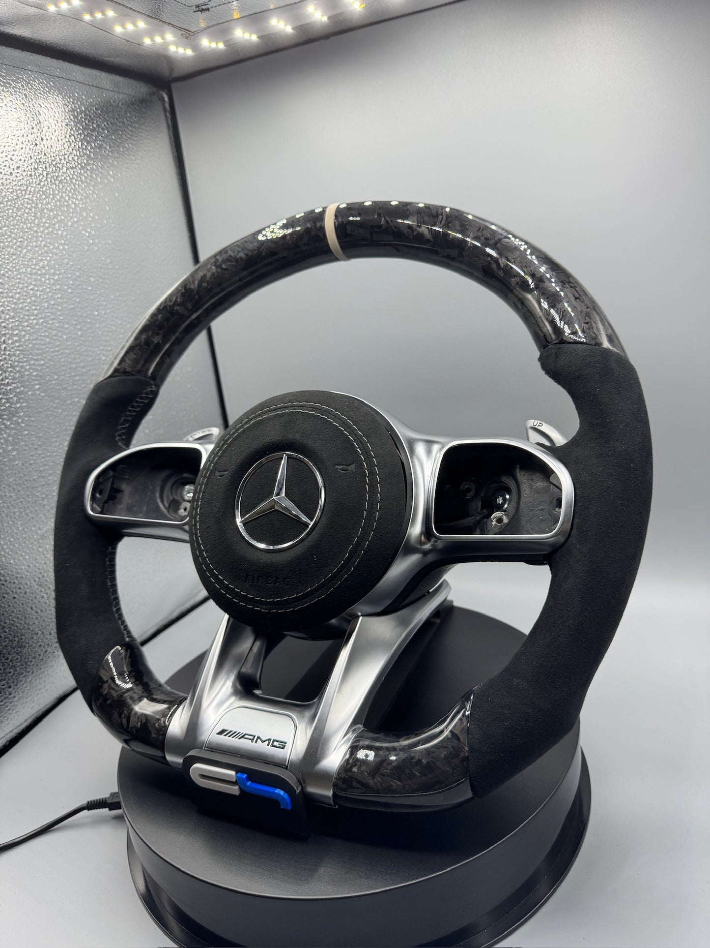 Mercedes forted carbon steering wheel