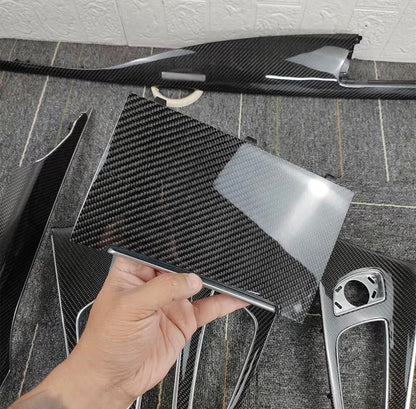 Carbon Dekorleisten Innenraum für Audi A6 S6 RS6 A7 S7 RS7 C7