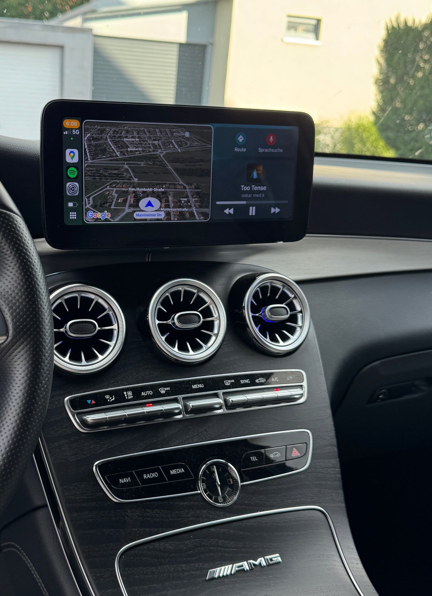 Carplay & Android Auto für Mercedes W205 S205 C205 X253 W447 NTG 5.0