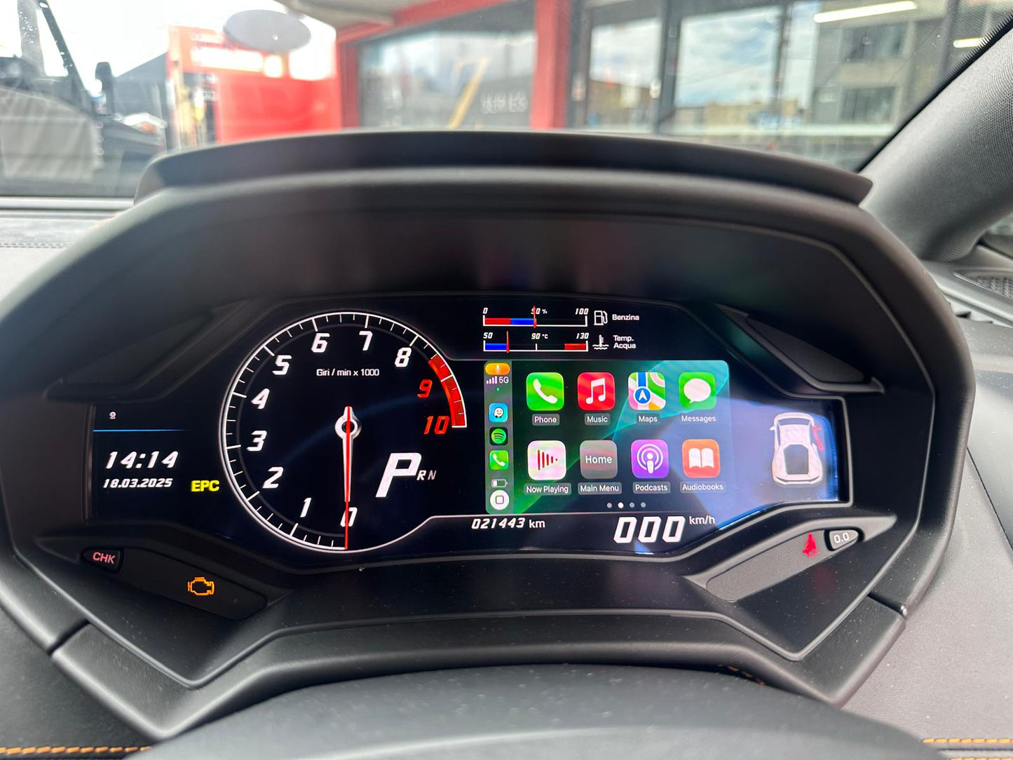 Carplay & Android Auto Modul Nachrüstung für Lamborghini Huracan & Aventador