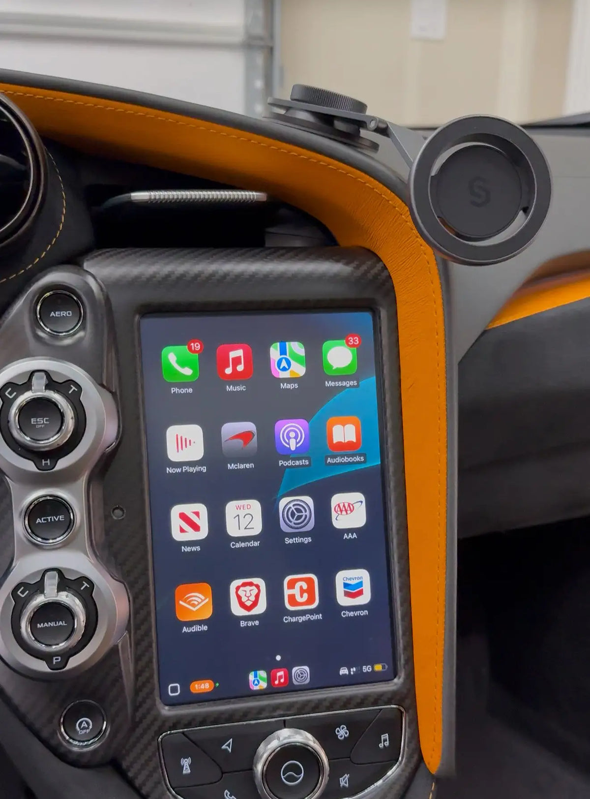 Apple CarPlay & Android Auto für McLaren 720S 765LT (Nachrüstung)