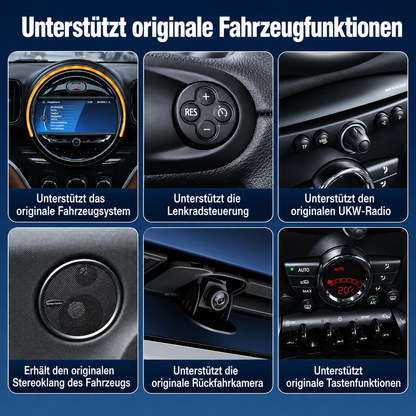 Apple Carplay & Android Auto Modul für Mini F55 F56 F54 F57 F60 (Nachrüstung)