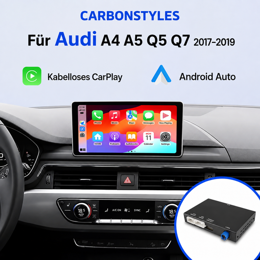 Apple CarPlay & Android Auto für Audi A4 A5 B9 Q5 Q7 (Nachrüstung)