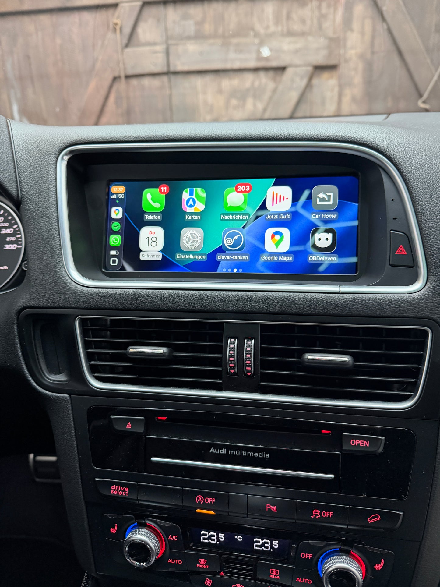 Apple CarPlay & Android Auto für Audi Q5/SQ5 8R – Nachrüstung