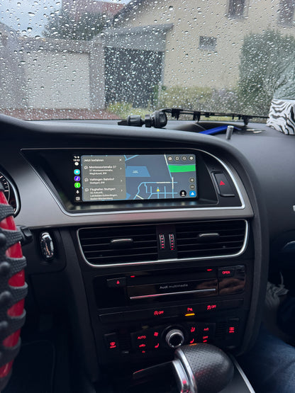 CarPlay & Android Nachrüstung für Audi A4 S4 RS4 / A5 S5 RS5 B8