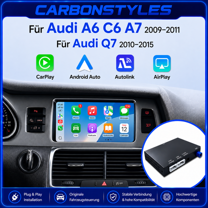 Apple Carplay & Android Auto Modul für Audi A6 C6 Q7 4L (Nachrüstung)
