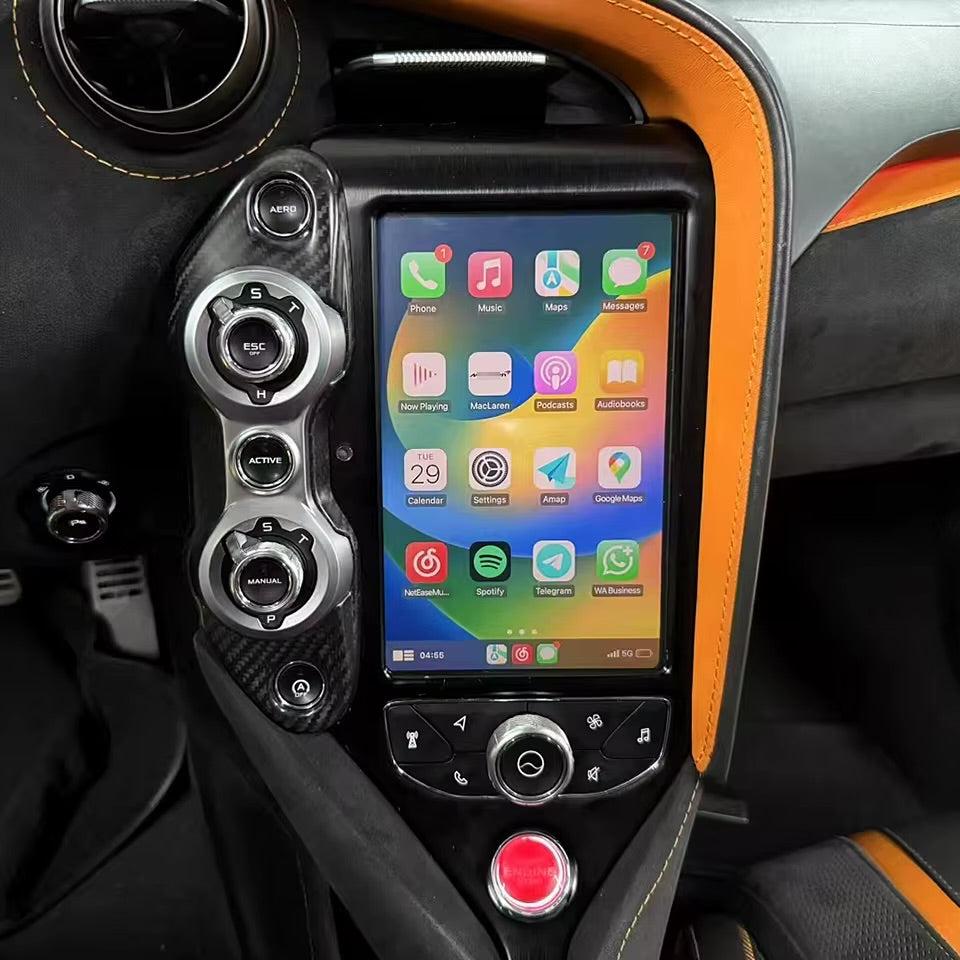 Apple CarPlay & Android Auto für McLaren 720S 765LT (Nachrüstung)