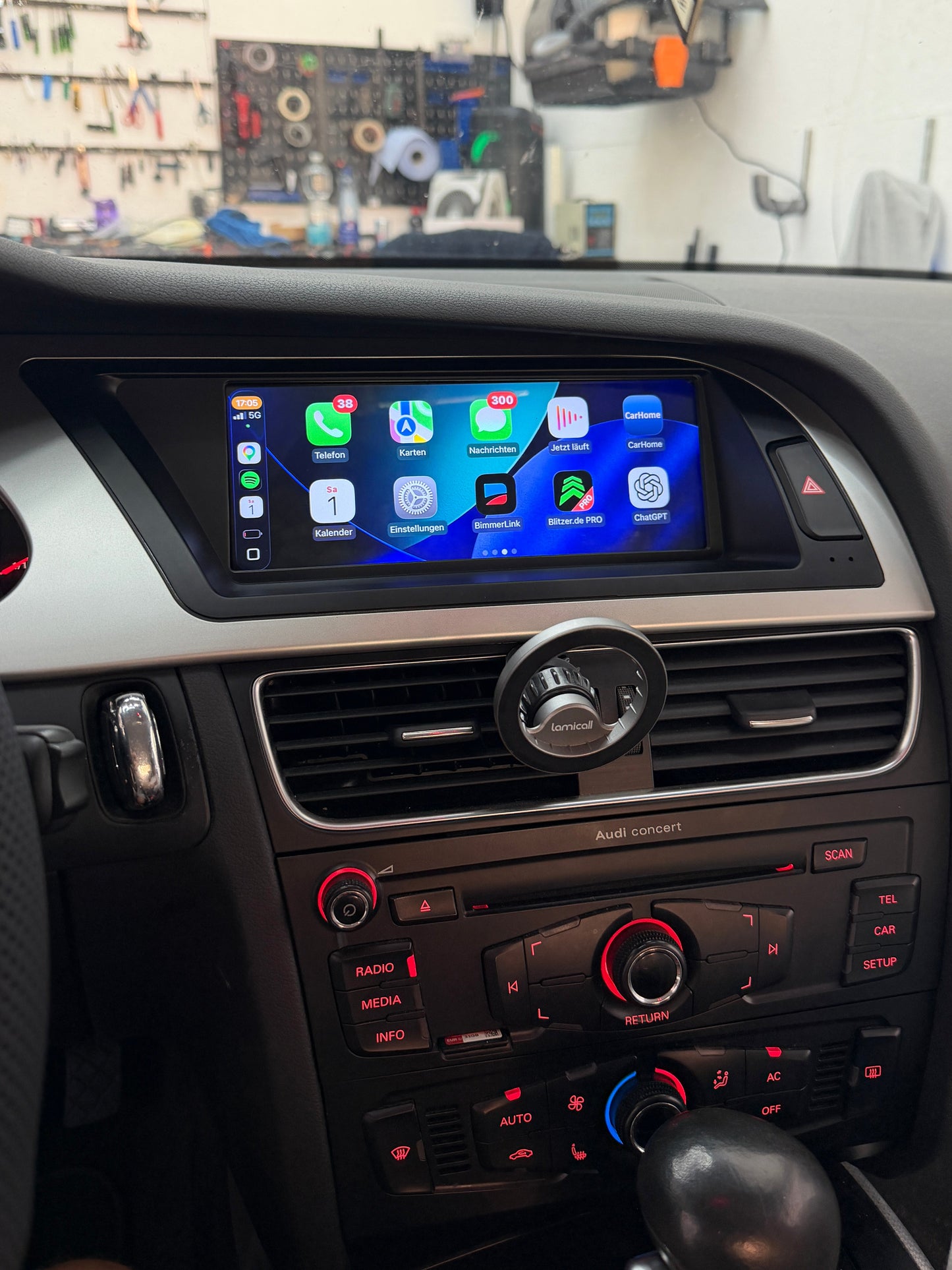 CarPlay & Android Nachrüstung für Audi A4 S4 RS4 / A5 S5 RS5 B8