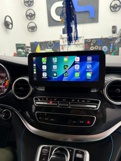 Carplay & Android Auto für Mercedes W205 S205 C205 X253 W447 NTG 5.0