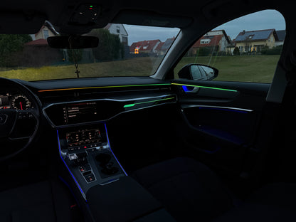 Ambientebeleuchtung für Audi A6 S6 RS6 C8/4K inkl. Einbau (Nachrüstung)