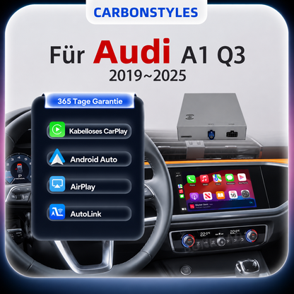 CarPlay&Android Auto Modul für Audi A1 GB & Q3 F3