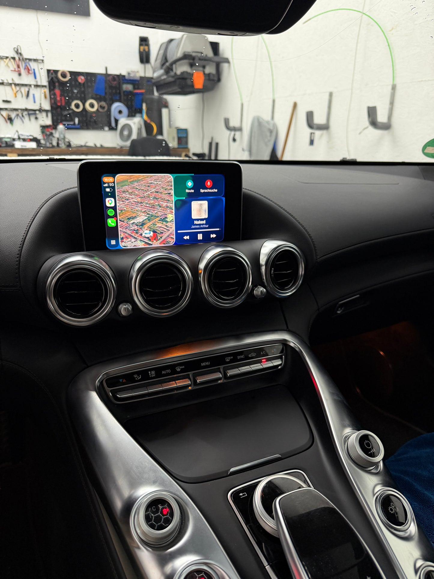 Carplay & Android Auto Modul Nachrüstung für Mercedes AMG GT C190