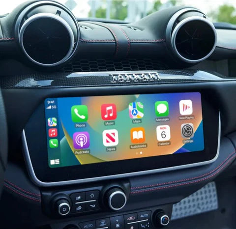 CarPlay & Android Auto Modul für Ferrari Roma Portofino 458 488 F8 F12