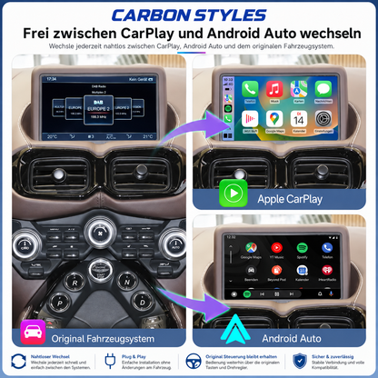 Apple CarPlay & Android Auto für Aston Martin Vantage (Nachrüstung)