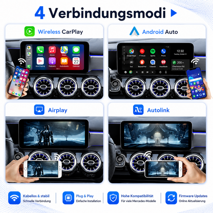 CarPlay&Android Auto für Mercedes A-Klasse W177 (Nachrüstung)