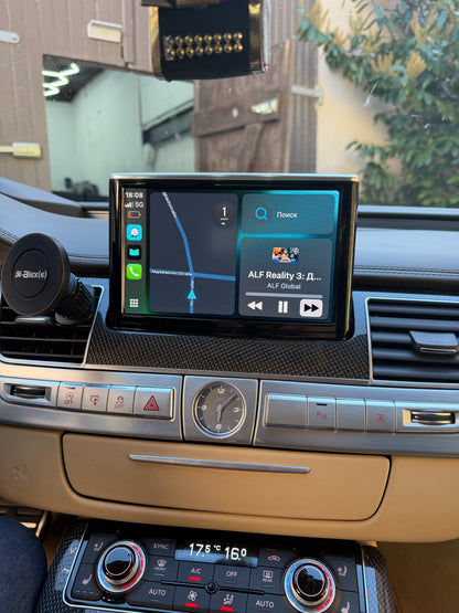 Carplay & Android Auto Modul Nachrüstung für Audi A8 S8 4D