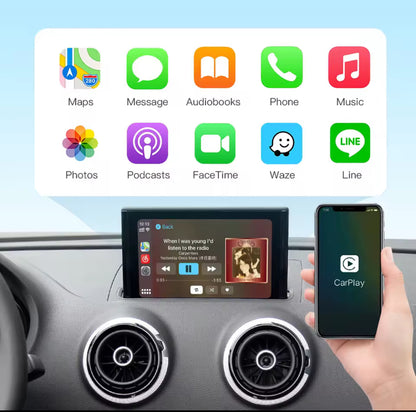 CarPlay & Android Nachrüstung für Audi A3,A4,A5,A6,A7,Q2,Q3,Q5,Q7,Q8,