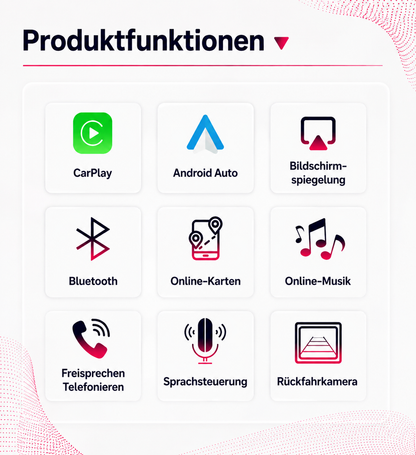 CarPlay&Android Auto Modul für Audi A1 GB & Q3 F3
