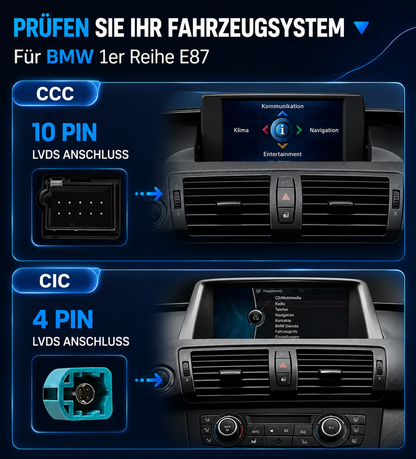Apple Carplay & Android Auto Modul für BMW 1er E81 E87 E88