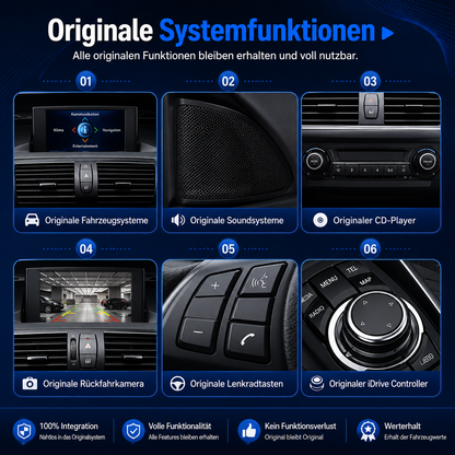 Apple Carplay & Android Auto Modul für BMW 1er E81 E87 E88