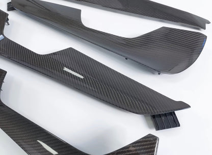 Carbon Dekorleisten Innenraum für Audi A6 S6 RS6 A7 S7 RS7 C8