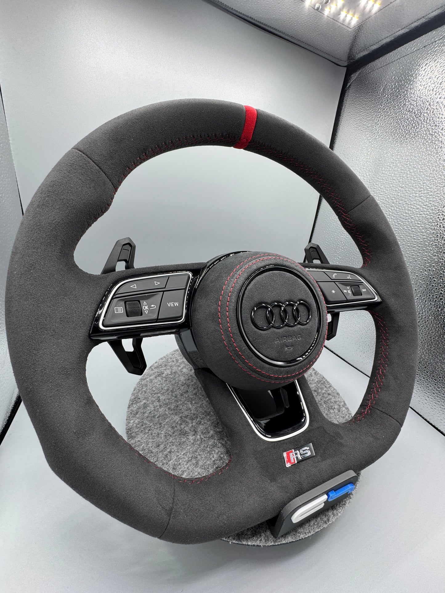 Audi Alcantara steering wheel A3, A4, S3, S4, RS3, RS4