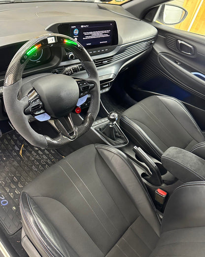 Hyundai carbon steering wheel