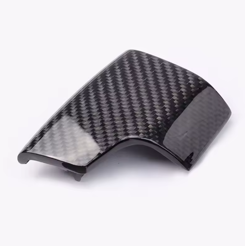 Carbon switching knob cover for Audi